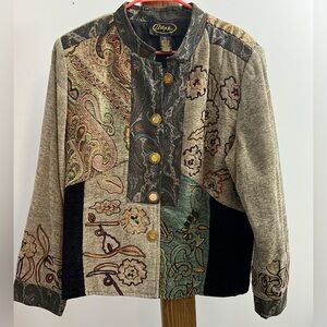 Vintage‎ Multicolor Women's Jacket
